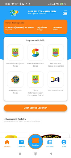 MPP Kabupaten Bekasi Screen 2