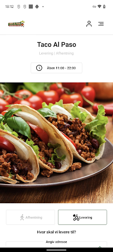 Android application Taco Al Paso Hellerup screenshort