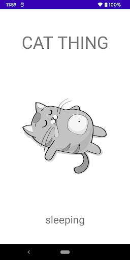 Android application Cat Thing screenshort