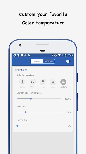 Blue Light Filter - Eye care Screenshot 2 - AppWisp.com