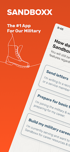 Android application Sandboxx screenshort