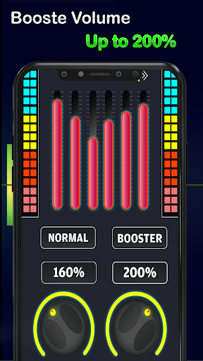 Android application Volume Booster & Sound Booster screenshort