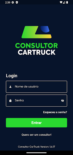 Android application Consultor CarTruck Brasil screenshort