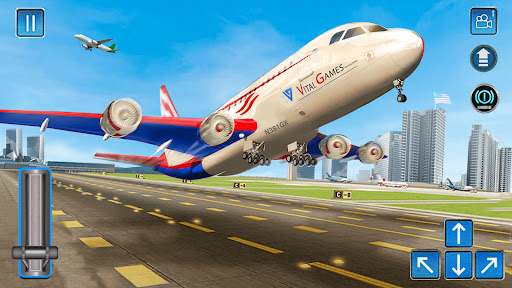 US Pilot Flight: Plane Games - Simulation - games