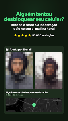 CrookCatcher: Quem tocou? Captura de Tela do Aplicativo Android 1