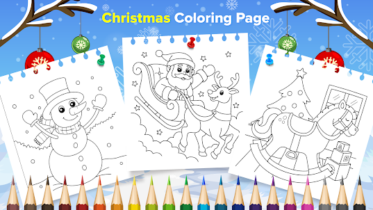 Christmas Coloring Worksheets