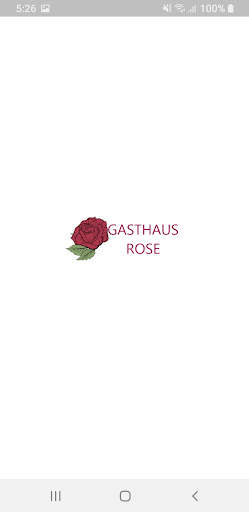 Android application Gasthaus Rose screenshort
