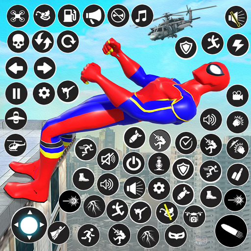 Spider Rope Hero Spider Games screenshot 1