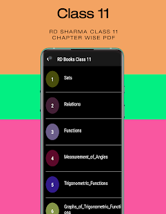 RD Sharma Class 11 Maths Solutions Offline 1.0 APK + Mod (Unlimited money) untuk android