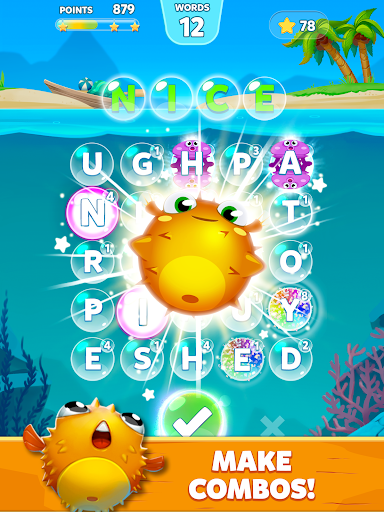 Bubble Words - Word Games Puzzle 1.4.0 Screenshots 6