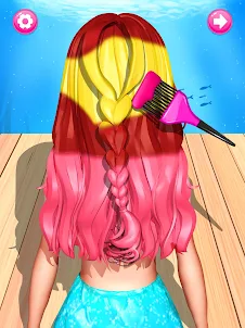 Color Reveal Mermaid Games