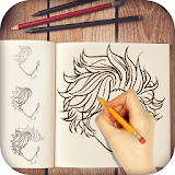 Boy HairStyle Drawing icon