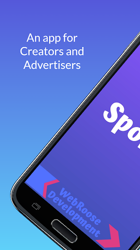 Android application Sponso - Creator Sponsorships screenshort