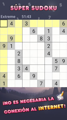Súper Sudoku-Puzzle&Number&Bra Screenshot 1 - AppWisp.com