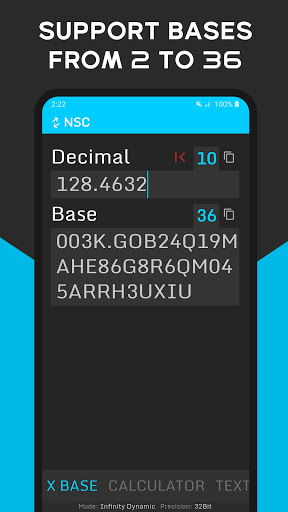 Number System Converter & Calc Screen 3