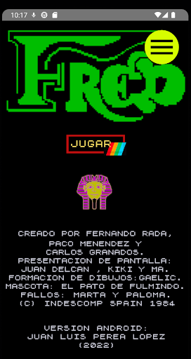 Android application Fred Android Remake screenshort