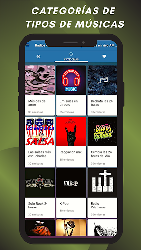 Emisoras Online AM FM Screen 2