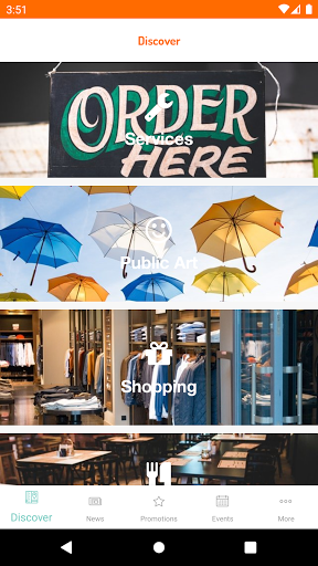 Link Local: City Guide Screen 2