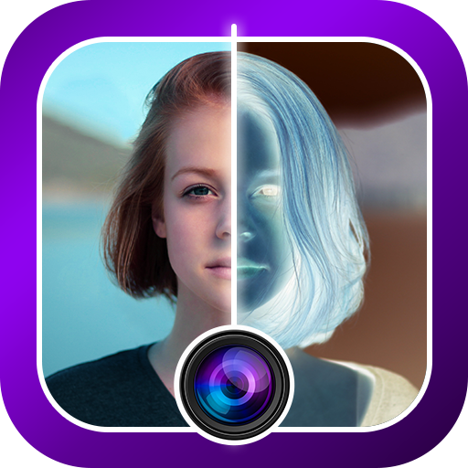 Negative Film to Color Camera Logo
