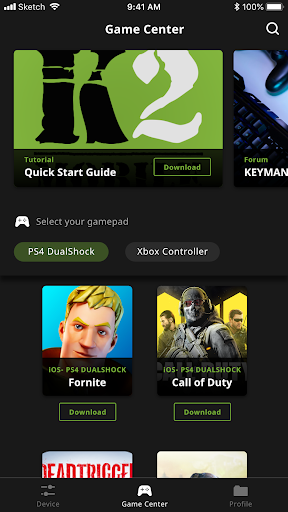 App screenshot