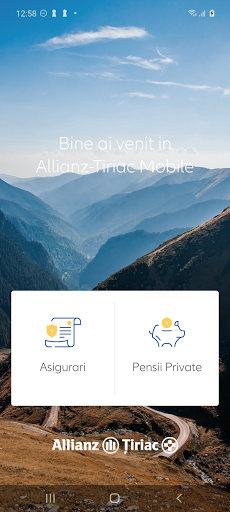 Android application Allianz-Tiriac screenshort