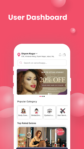 Senorita App Screen 2