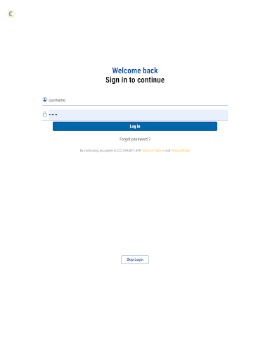 CCI CRICKET APP