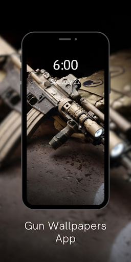 Android application Gun Wallpapers screenshort