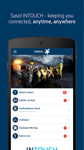 Sasol InTouch Screen 3