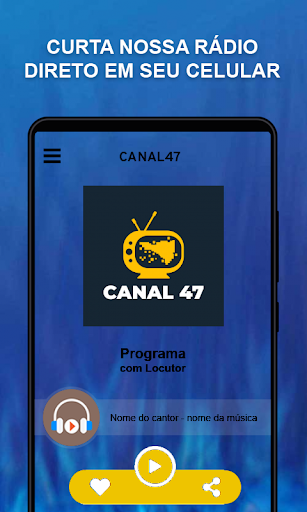 Android application Canal47 screenshort