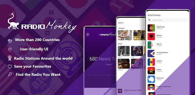 Radio monkey - online Radio fm