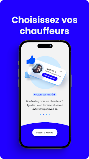 Android application Bloo : Commandez un Chauffeur screenshort