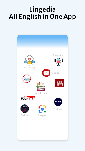 Screenshot of Lingedia: One App, All English