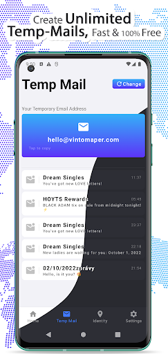 Virtual Phone Number - vNu Screen 3