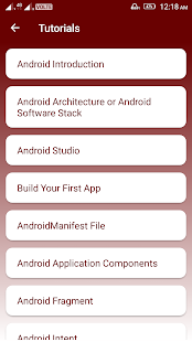 Learn Android Tutorial - Android App Development