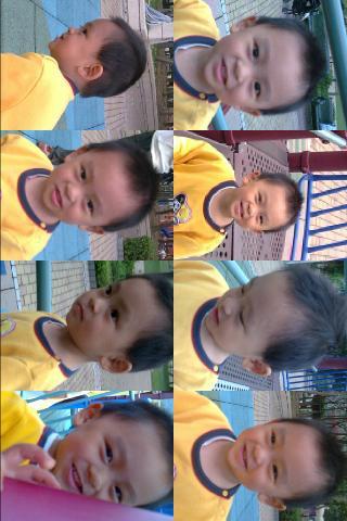 Combine 8 Photos for one 4R Screen 3