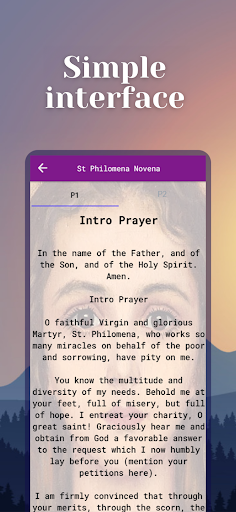 St Philomena Novena & Prayers Screen 2