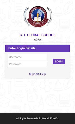 Android application G I Global School Agra screenshort