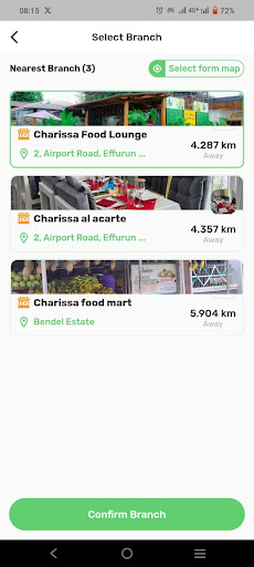Android application Charissa screenshort