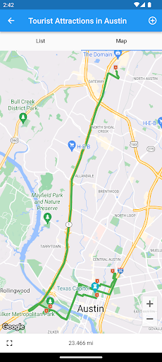 Route Finder Screen 3