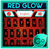 GO Keyboard Red Glow Theme icon