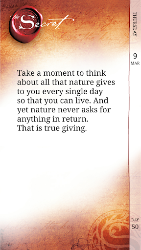 The Secret Daily Teachings Screen 3