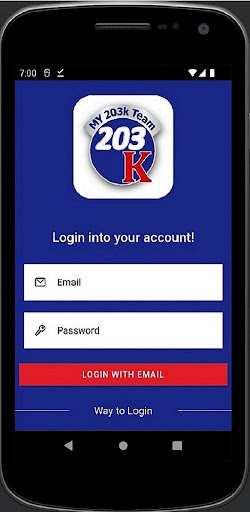 Android application 203k Compliance Inspection screenshort