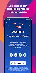 1.1.1.1 + WARP Screenshot