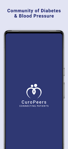 Android application BP+Diabetes Groups - CuroPeers screenshort