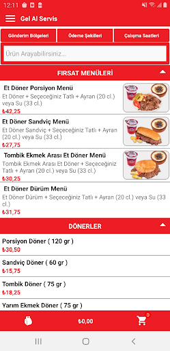 Ağababa Express Döner Screen 3