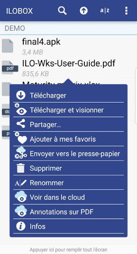 ILOBOX Screen 3