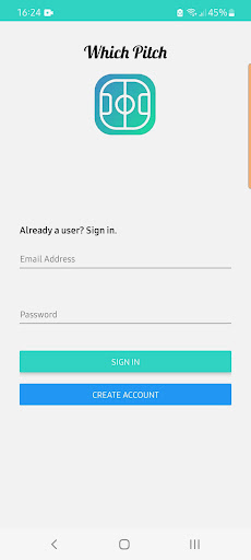 Android application Which Pitch screenshort