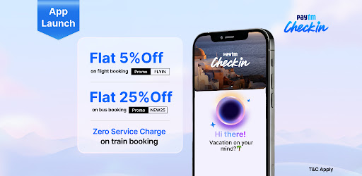 Paytm Checkin Flight Train Bus