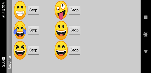 Android application Laughter screenshort
